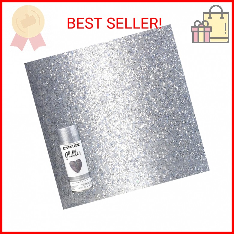 Silver Glitter Spray Paint – Sparkle Finish