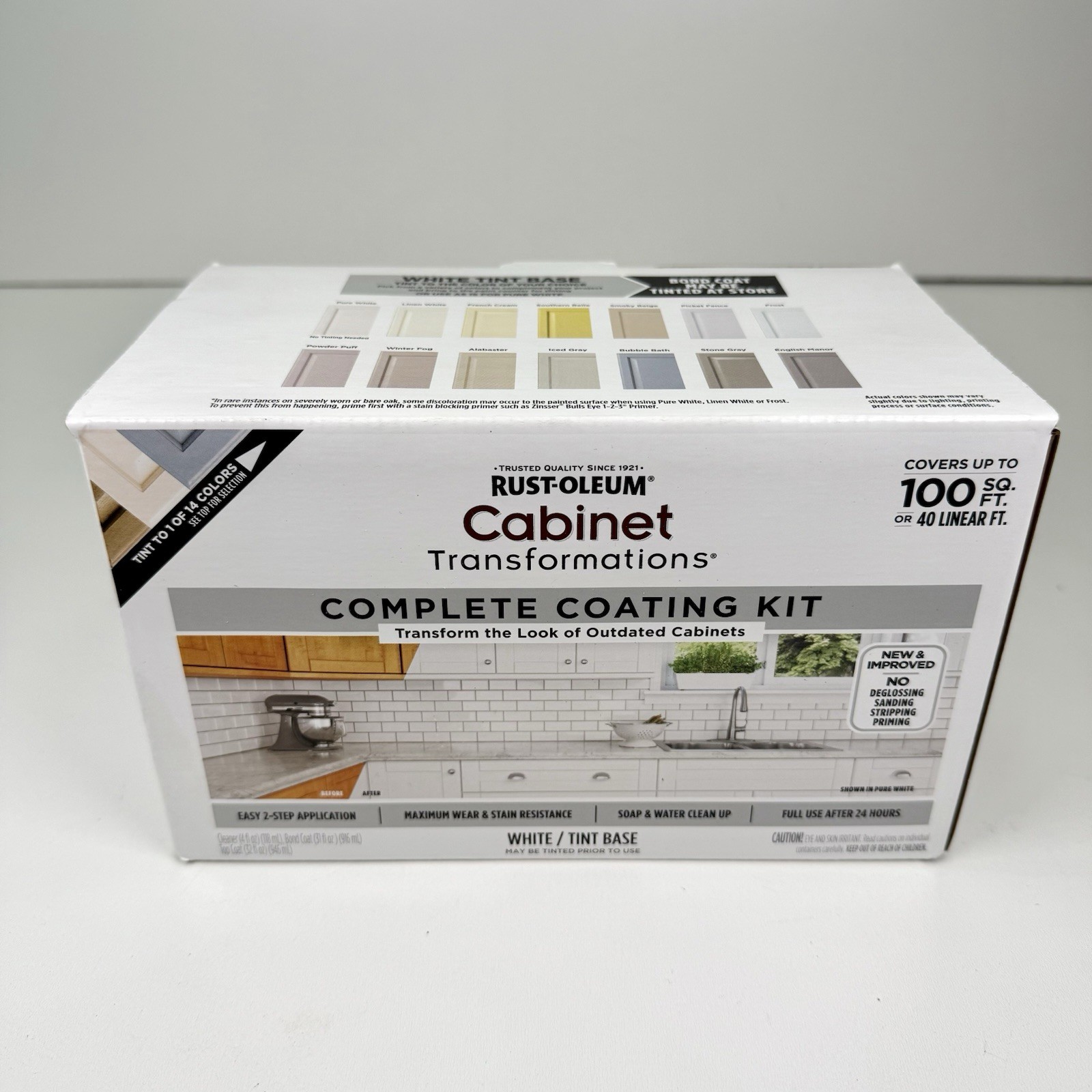 Rust-Oleum Cabinet Transformations White Tint Base -Refinishing – 2 Available!