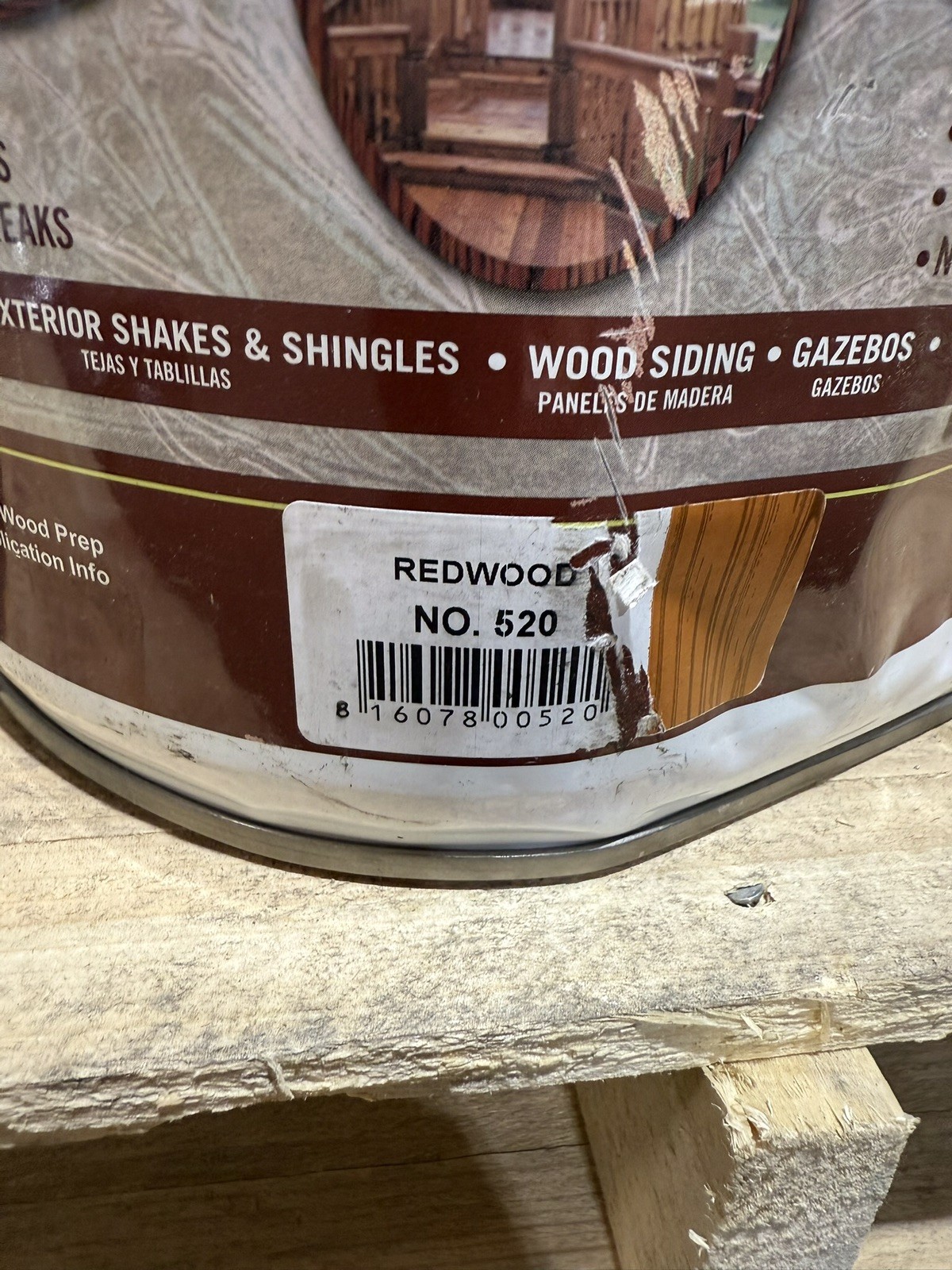 Ready Seal 520 Exterior Stain and Sealer for Wood, 5-Gallon, Redwood