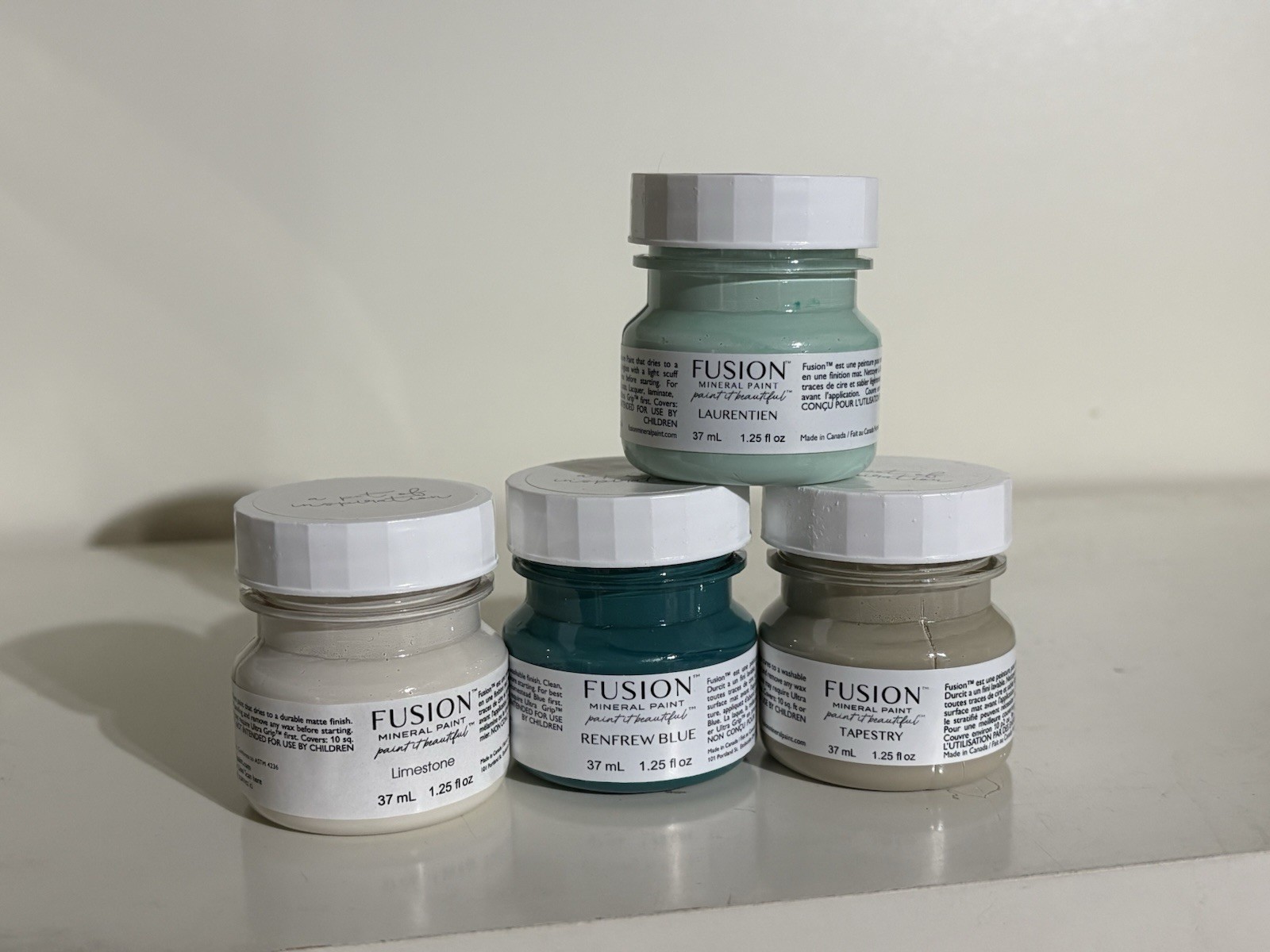 Fusion Mineral Paint 4-pack Testers