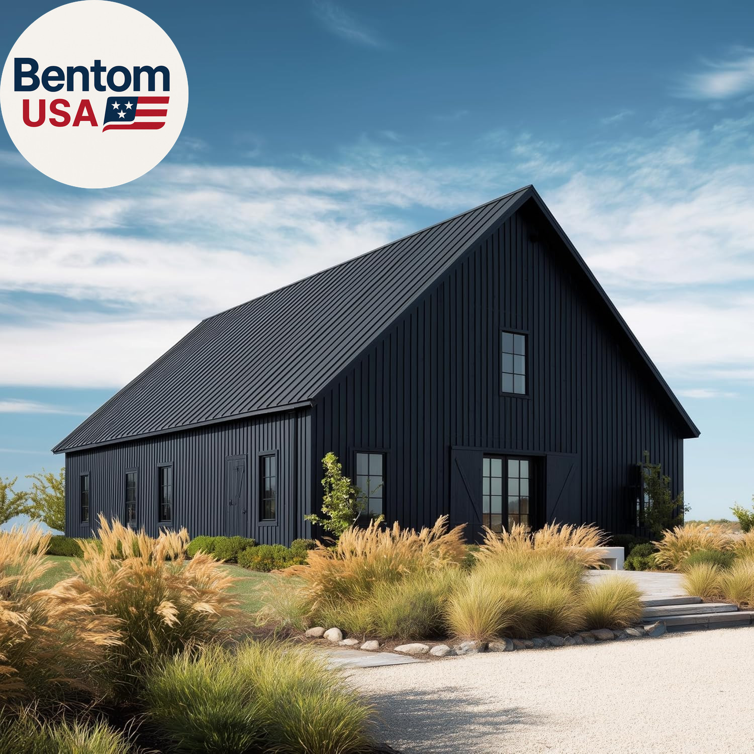Barn & Fence Paint, Flat (Black), 1 Gallon – Durable Scratch-Resistant Wood Coat