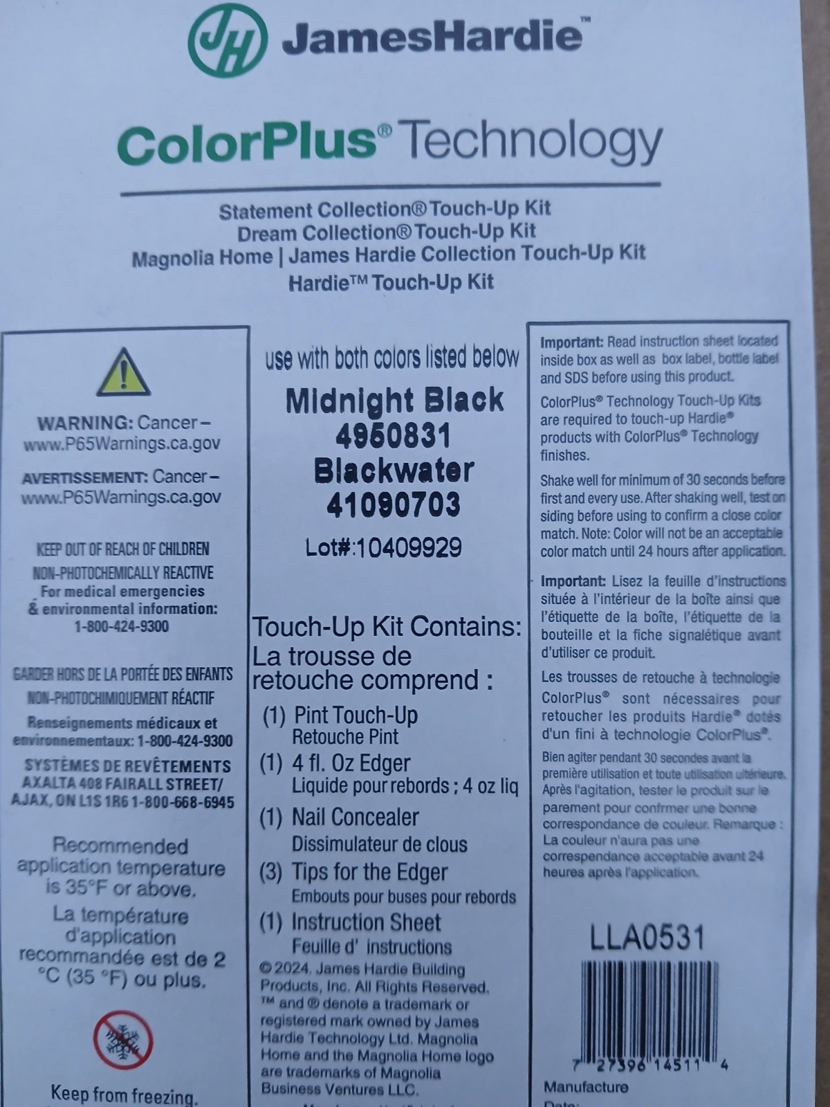 James Hardie – Colorplus Technology Midnight Black Touch Up