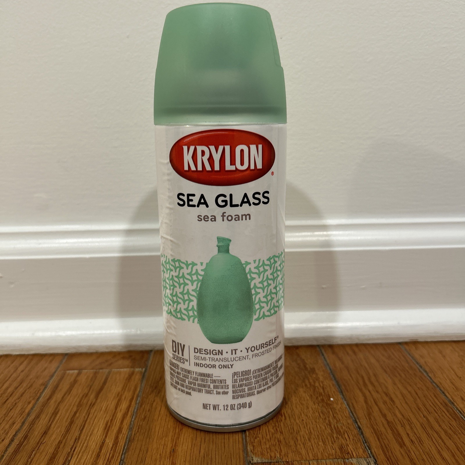 Krylon K09055007 Sea Glass Paint, Sea Foam, 12 Ounce