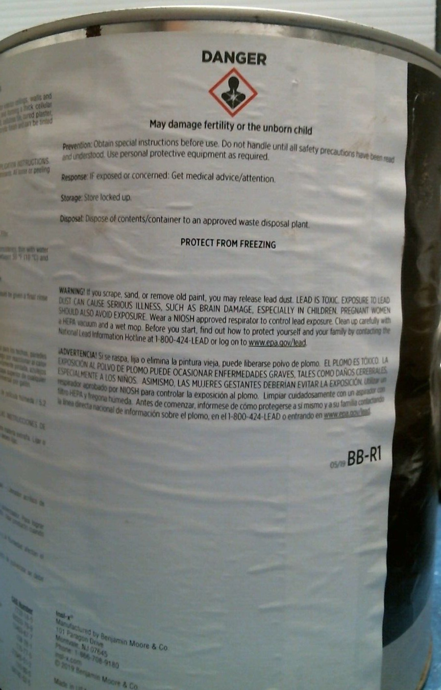 Insl-X Fire Retardant Paint, Flat, White 1 gal. (FR-210) FS