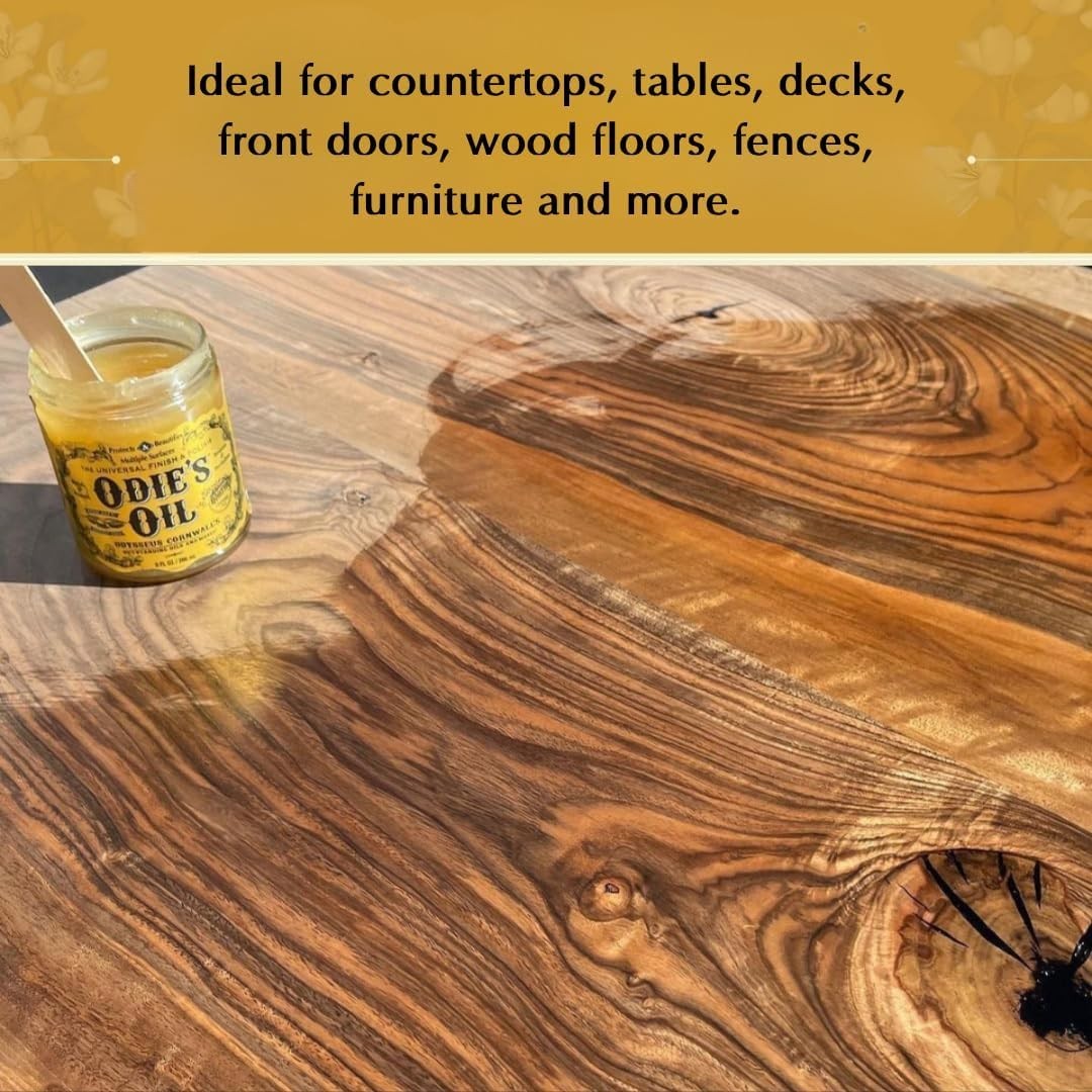 Oil – Universal Finish for Wood, Leather, Plastic, Vinyl, Metal & More – Disc…