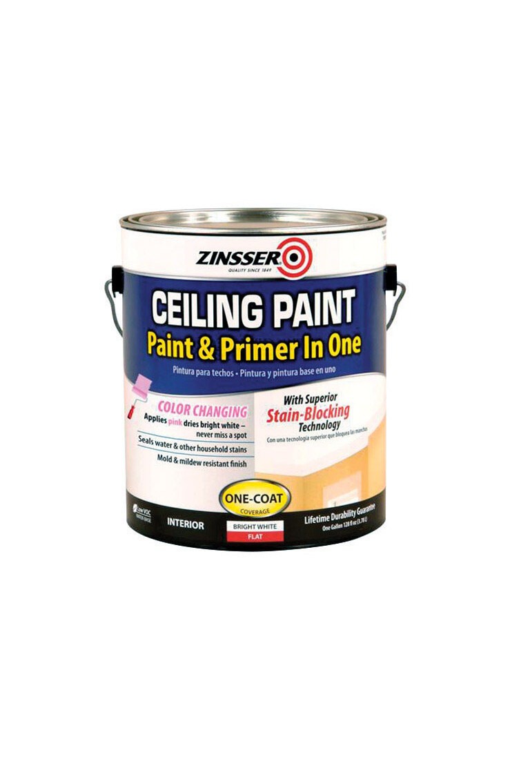 Zinsser 260967 Zinsser Ceiling Paint & Primer in One 1 GALLON Bright White