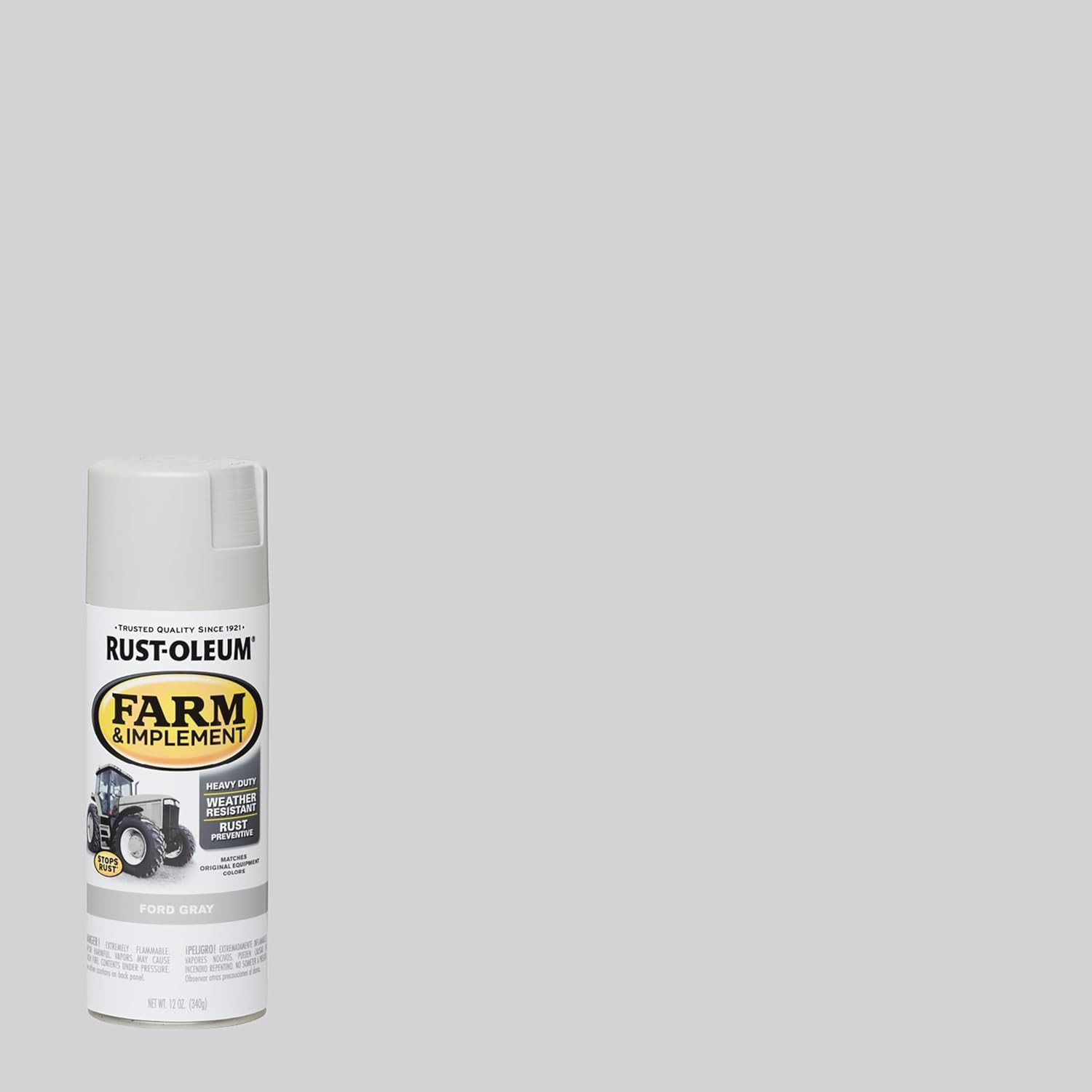 Rust-Oleum 280138 Farm Implement Spray Paint Ford Gray 12oz