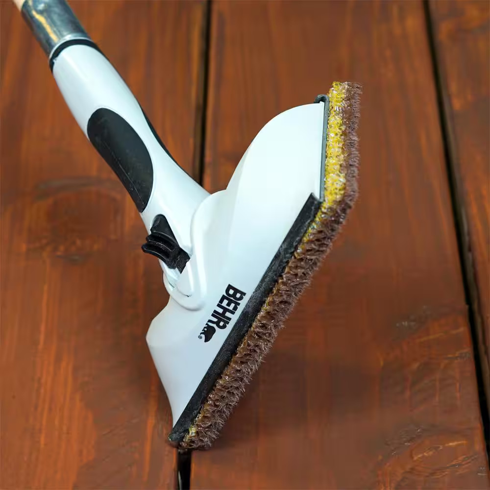 7 In. Exterior Stain Pad Applicator – Deck, Fence & Wood Staining Tool