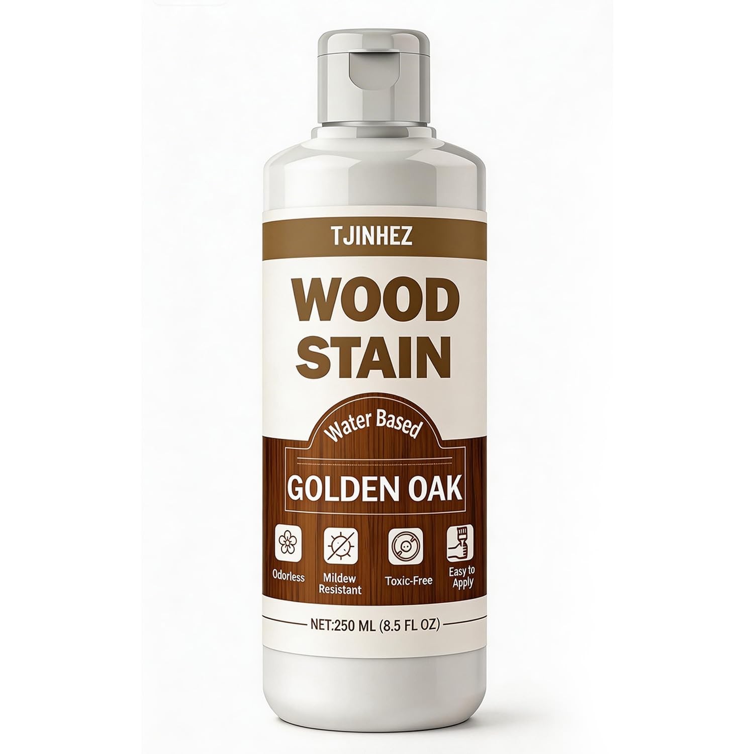 Golden Oak Wood Stain, 8.5oz/250ml Water Based 8.5 Fl Oz,
