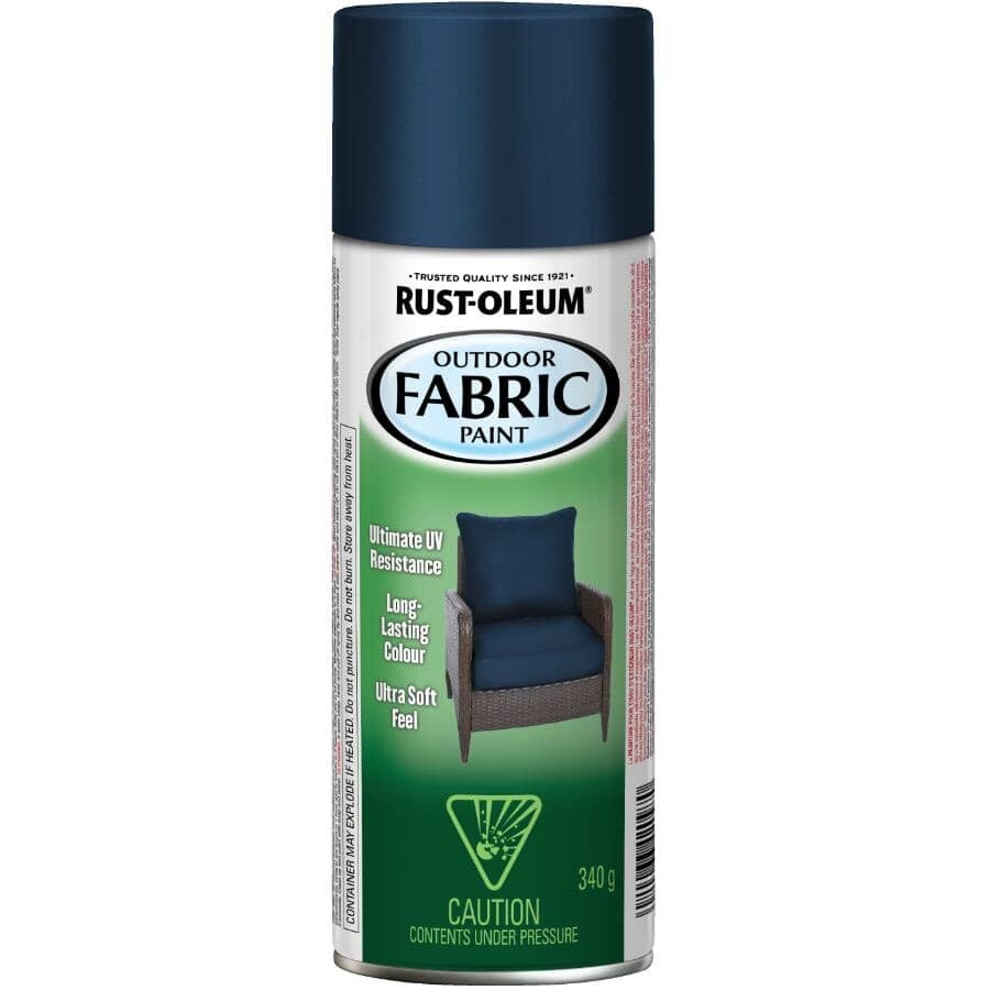 NEW – 6 PACK RUST-OLEUM INK BLUE OUTDOOR FABRIC SPRAY PAINT 379538 FREE SHIPPING
