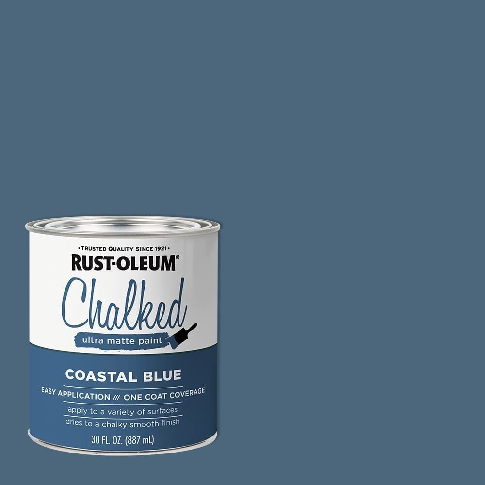 Rust-Oleum 329207 Ultra Matte Interior Chalked Acrylic Paint 30 oz Pack of 2