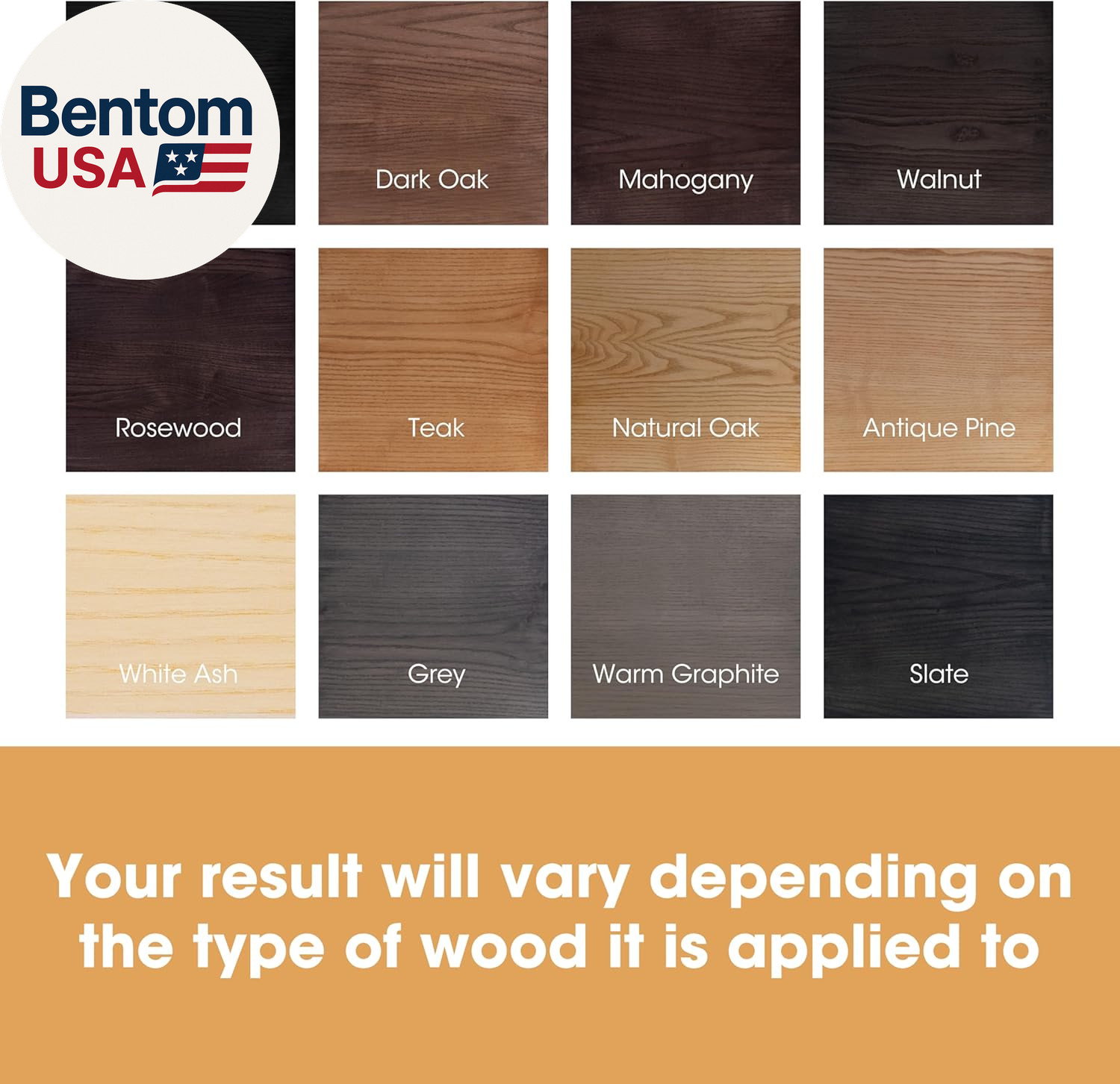 Wood Stain | Walnut | Water Based | Fast Drying, Low Odor, & Non-Toxic | for Ind