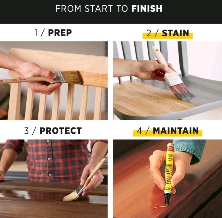 Minwax Wood Finish Natural Stain 1 2 Pint Quick Dry Oil Based Wood Stain