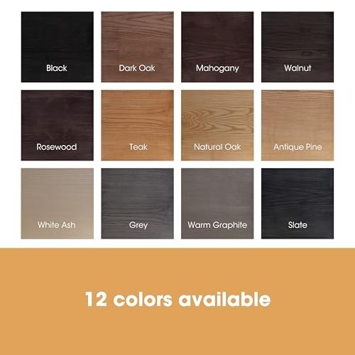Wood Stain – Water-Based, Fast Drying, Low Odor, Non-Toxic – Indoor/Outdoor Use