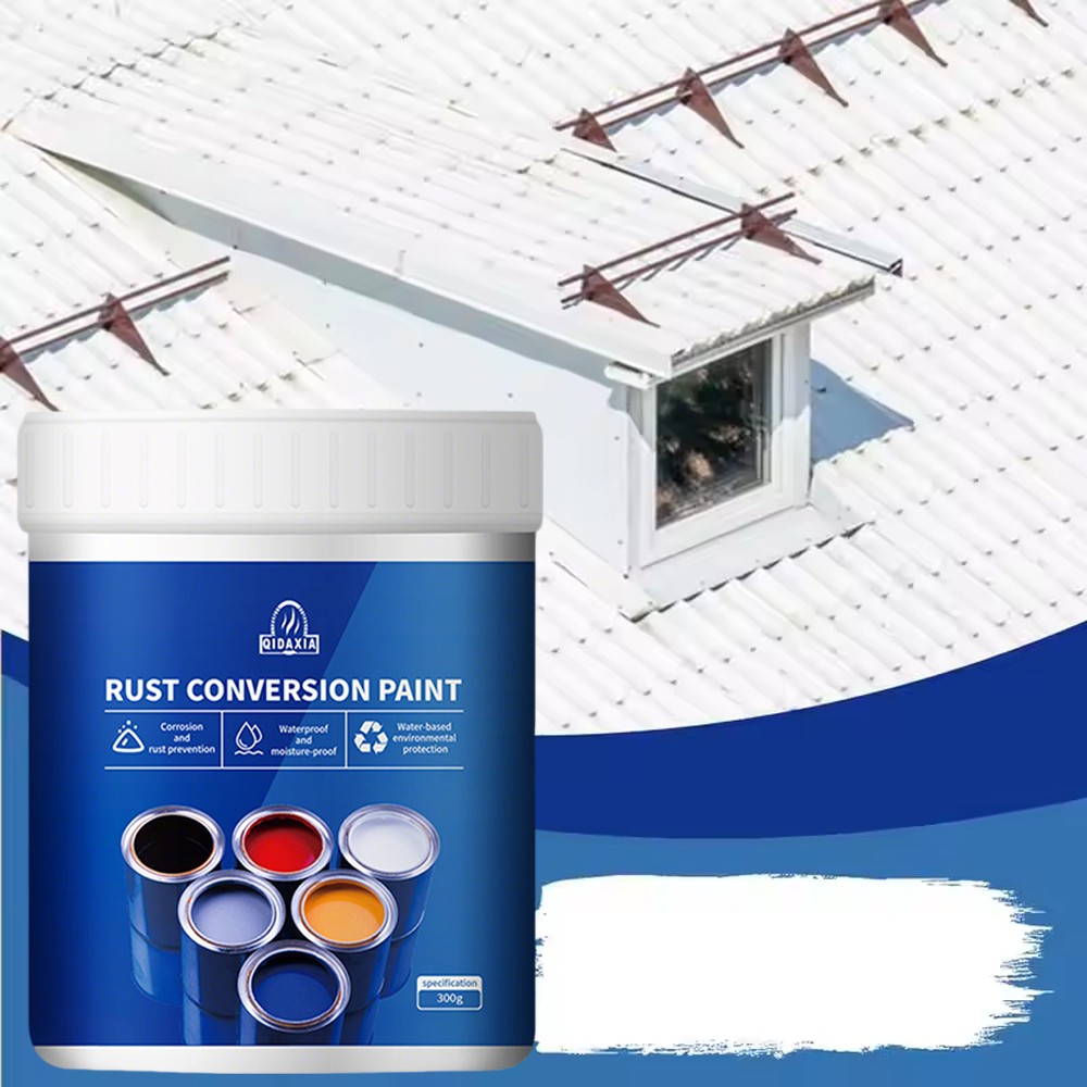 Rust Converter, Weatherproof Rust Converter Paint for Metal, Metallic Paint