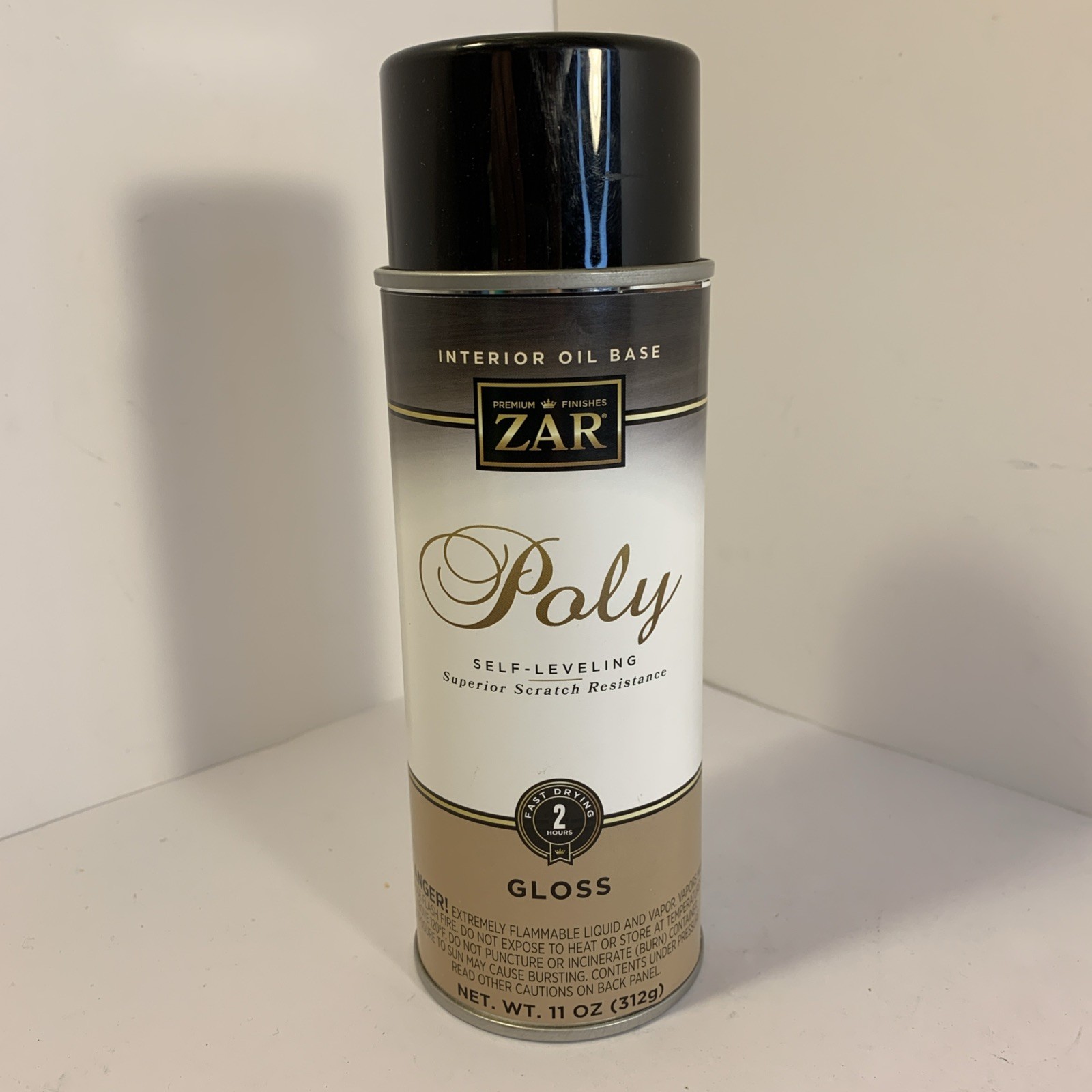 ZAR 32807 Clear Gloss Fast Drying Ultra Interior Polyurethane Spray 11 oz