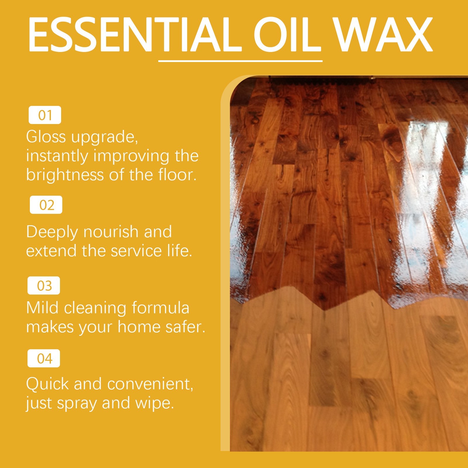 Natural Micro-Molecularized Beeswax Spray, Beeswaxs Essential Oil Wax