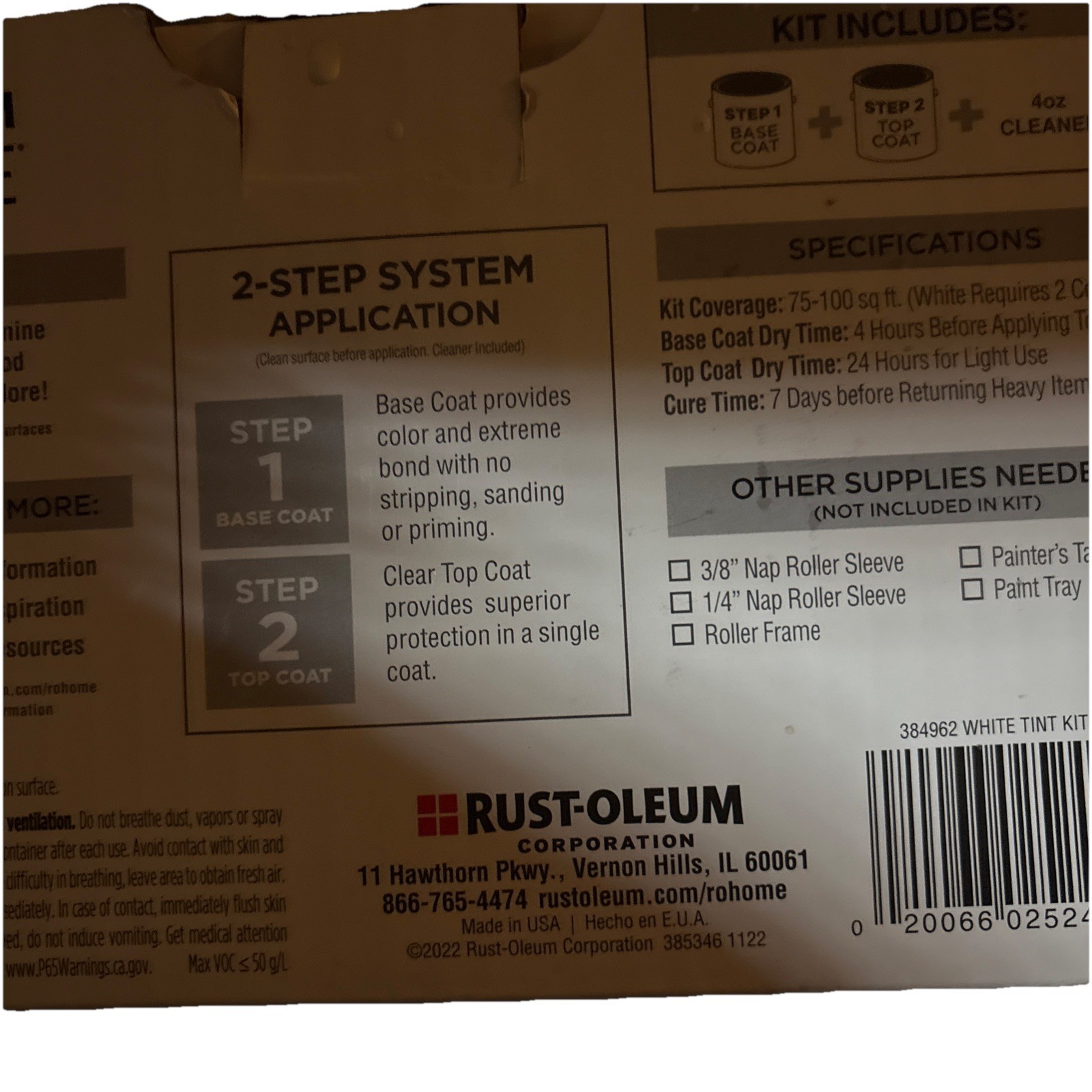 Rust-Oleum 384962 Home Countertop Kit. SUPER SPECIAL 4 For $100.00 + Shipping!!!