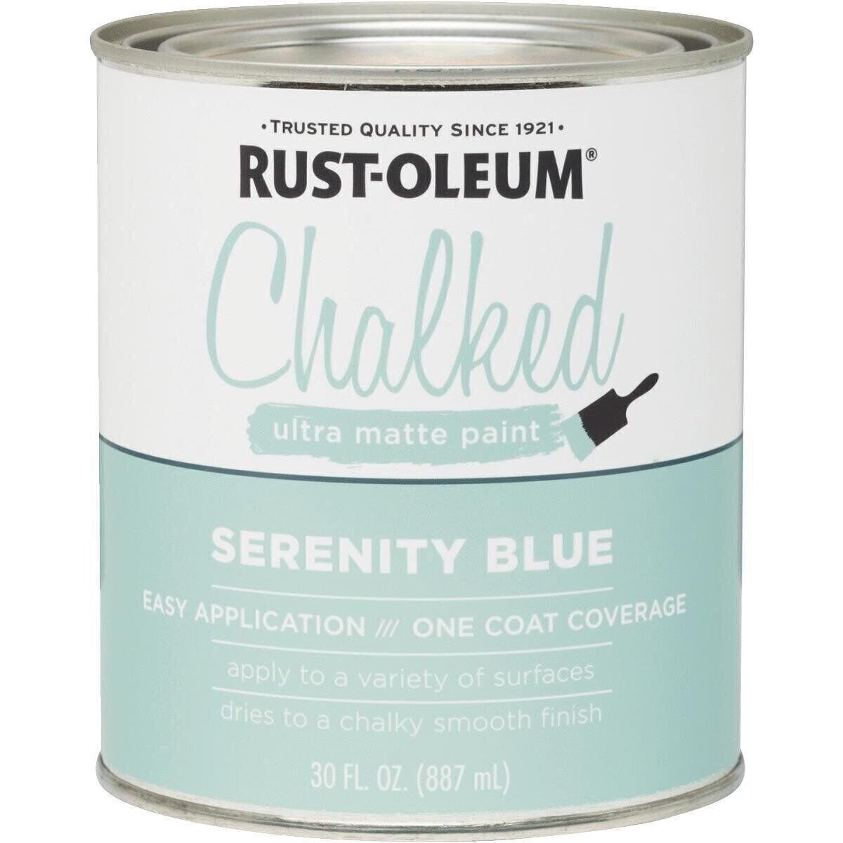 RustOleum Serenty Bl Chalked Paint