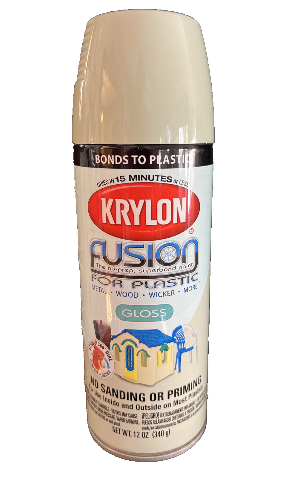 Krylon Fusion For Plastic Aerosol Spray Paint Honeydew Ambrosia 2335 New