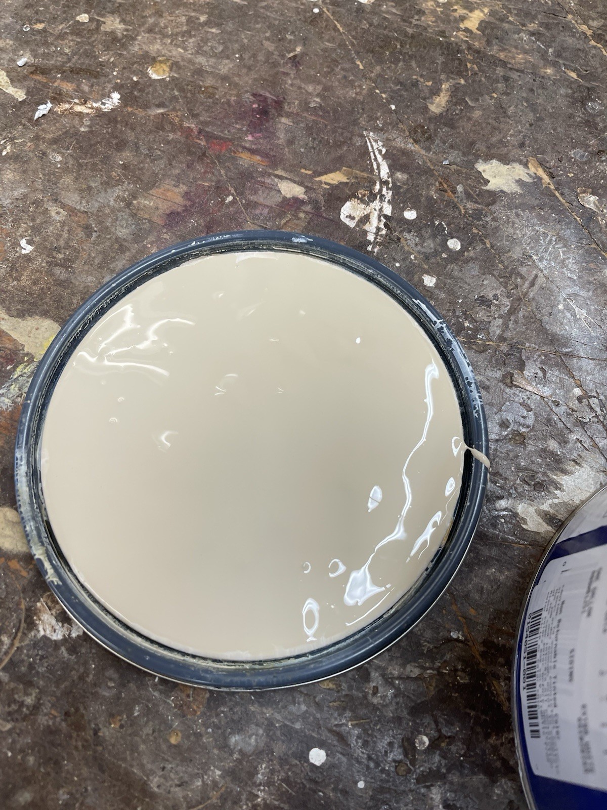 1 Gallon Sherwin Williams SuperPaint Interior Latex/ Light Taupe-Tan/ Semi-Gloss