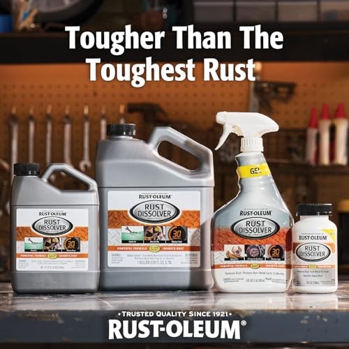 Rust Oleum Rust Dissolver Bath 128 Fl Oz Easy No Scrubbing Removes Rust Fast