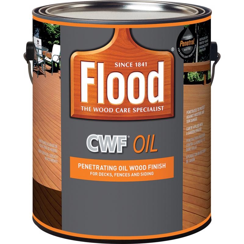 Flood Cwf-Uv Matte Cedar Water-Based Wood Finish 1 Gal. Pack Of 4
