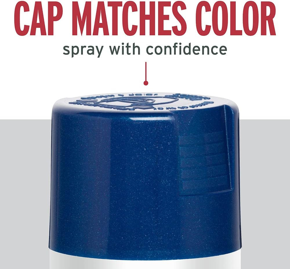 7251830 Stops Rust Metallic Spray Paint, 11 oz, Cobalt Blue