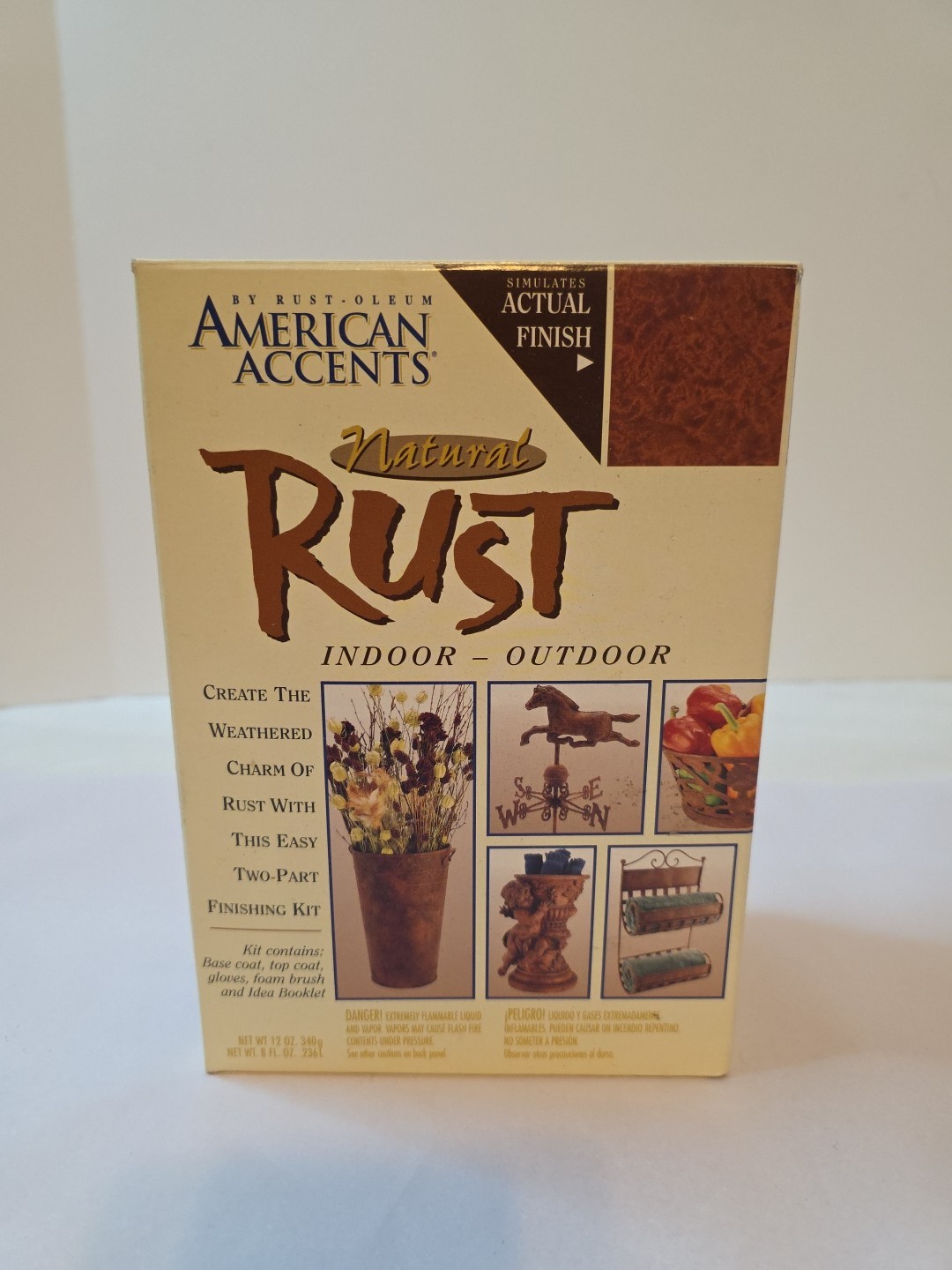 Rust-Oleum American Accents – Natural Rust Paint Kit Farm Barn Decor