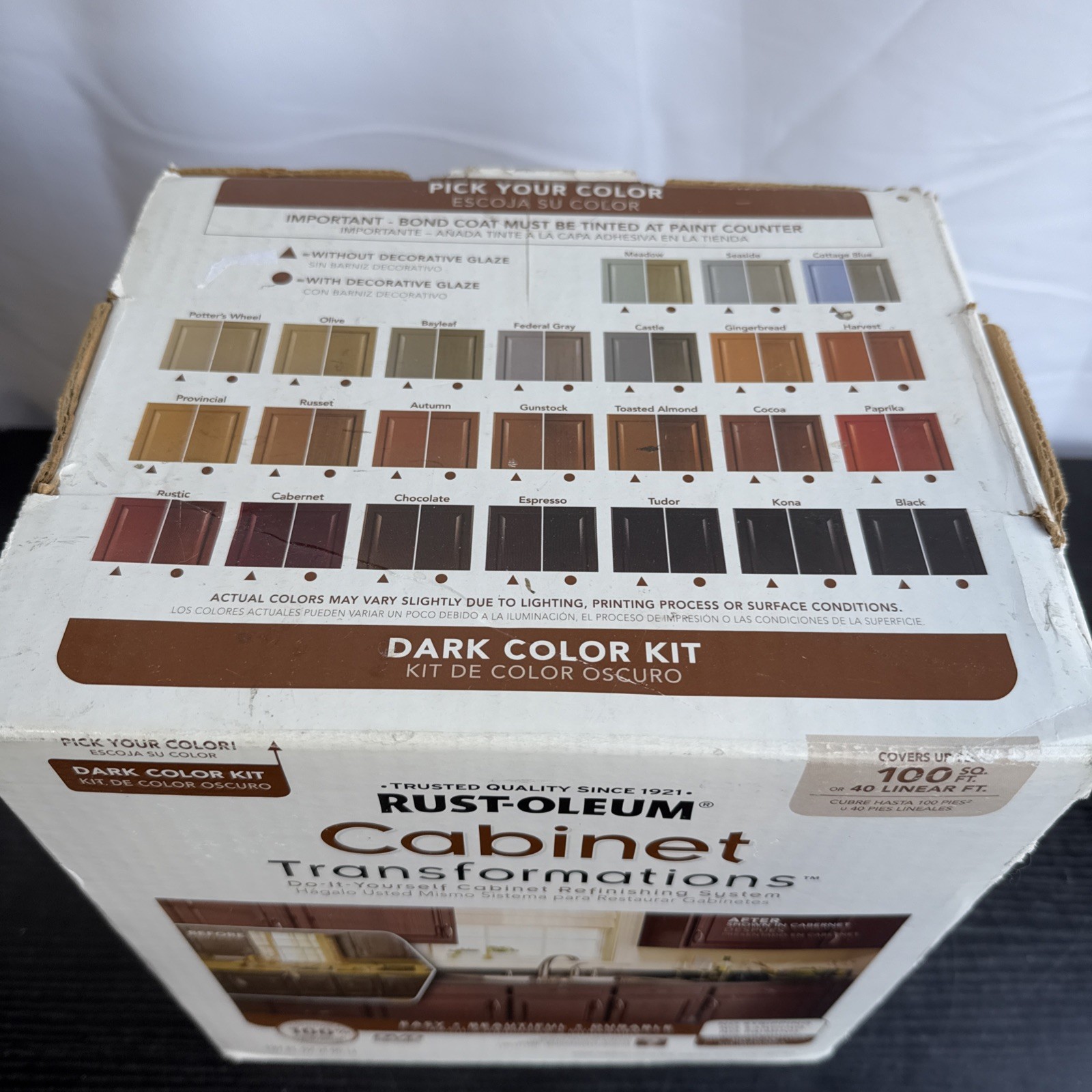 Rust-Oleum Cabinet Transformations Coating System Dark Tint Covers 100sf #258240