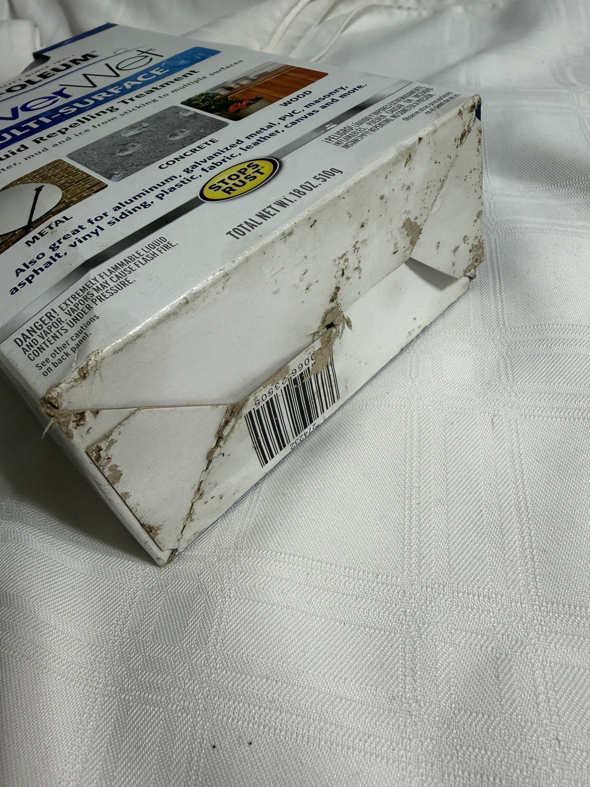 Rust-Oleum NeverWet Multi-Surface Liquid Repelling Treatment~Total WT 18 Oz.~NIB