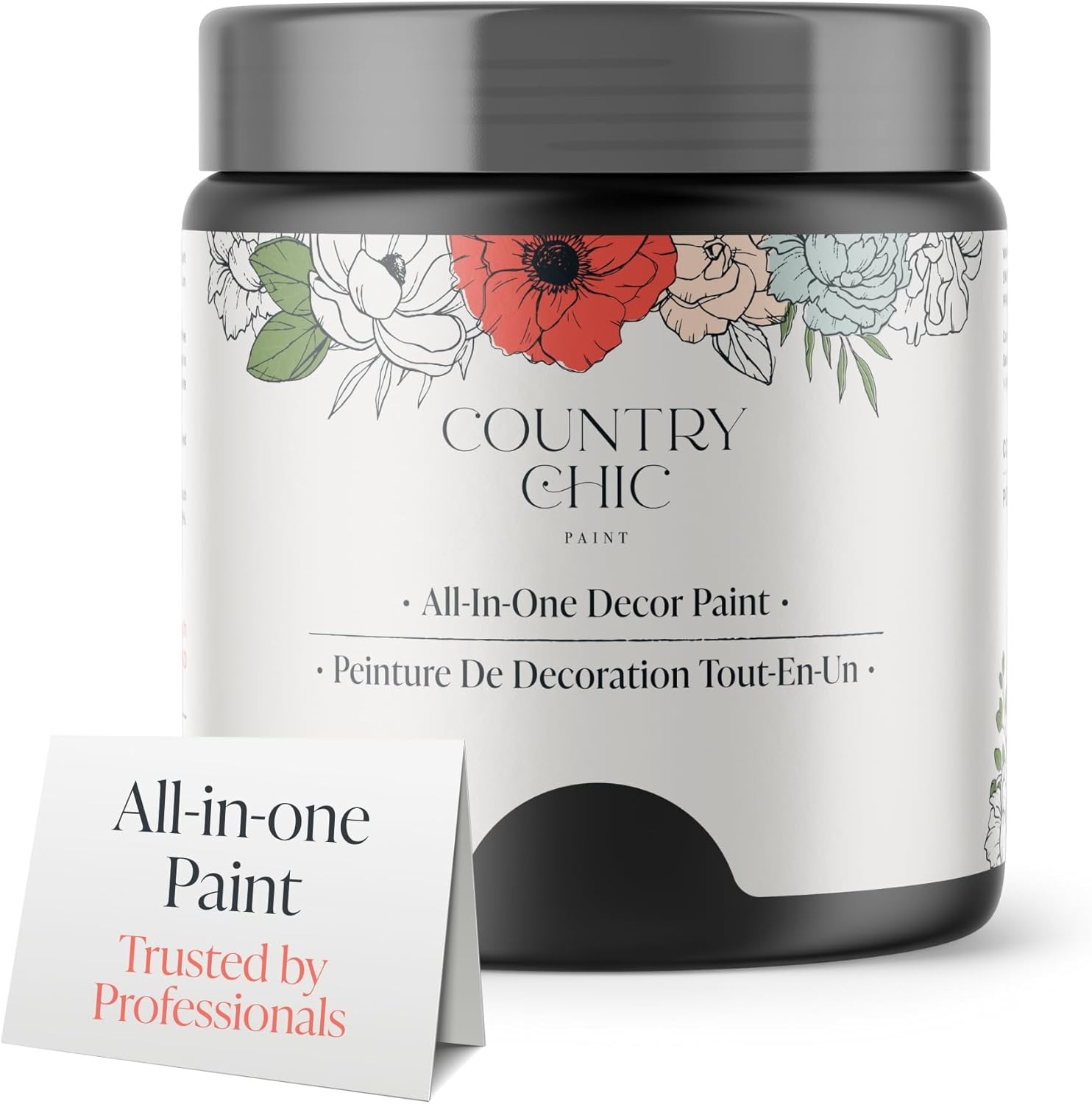 Country Chic All-in-One Chalk Paint for Furniture, Cabinets