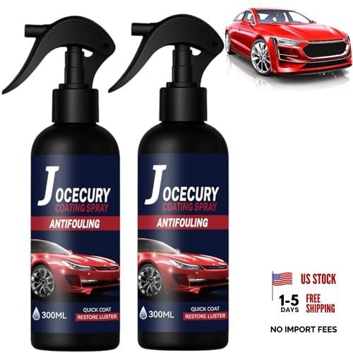 2Pcs*300ML Ceramic Coating Spray for Cars – 3-in-1 High Gloss & Blue*600ML