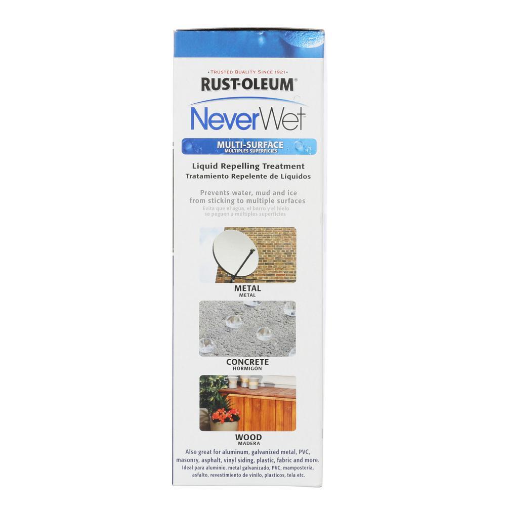 Rust-Oleum NeverWet Multi-Surface Liquid Repelling Treatment, 18oz