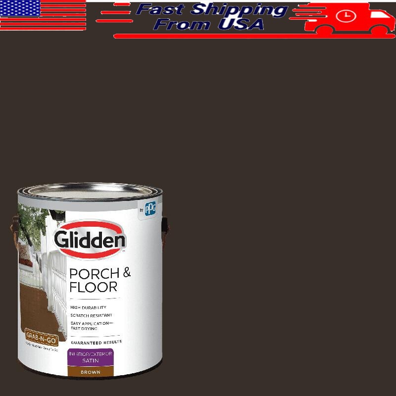 Porch Floor Paint High Durability Scratch Resistant Fast Drying 1 Gallon New