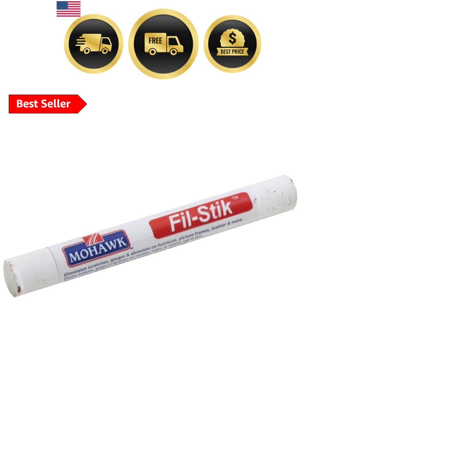 Mohawk Finishing Products Fil-Stik Repair Pencil White