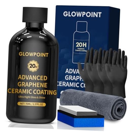 Ceramic Coating for Cars, 20H Graphene Ceramic Coating for Auto Detailing,