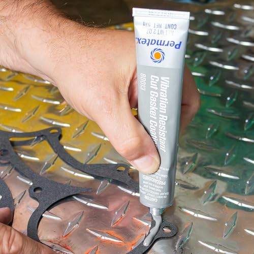 80013 High Torque, Vibration 2 Fl Oz. (Pack of 1) Grey Cut Gasket Coating