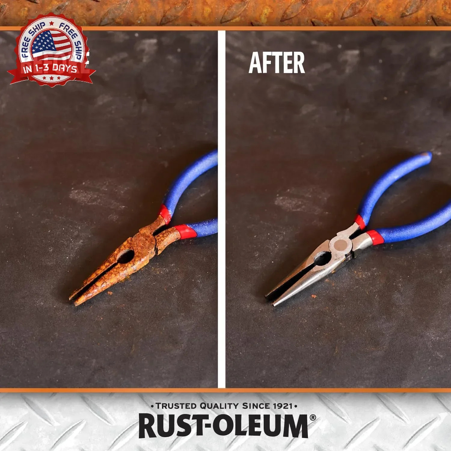 Rust-Oleum Rust Dissolver Soak & Bath | Heavy-Duty Corrosion Remover for Metal T