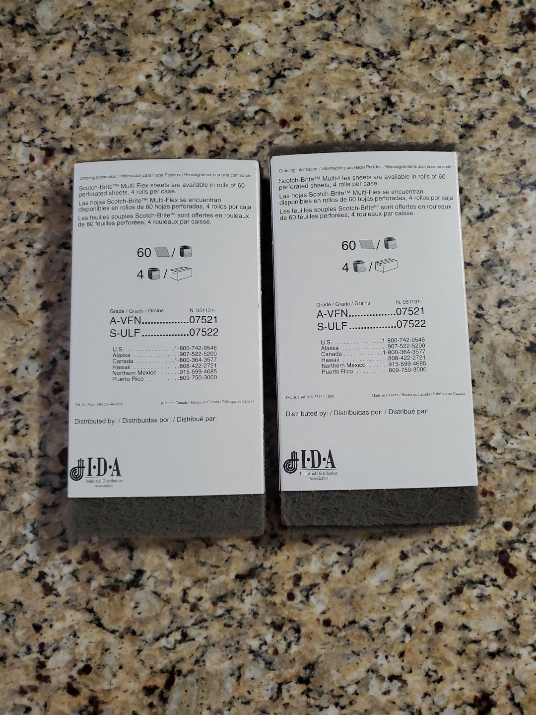New 3M Scotch-Brite MULTI-FLEX ABRASIVE 2-PACK P/N 18981