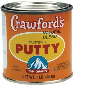 INC. 31616 Natural Blend Painters Putty, 1/2 Pint