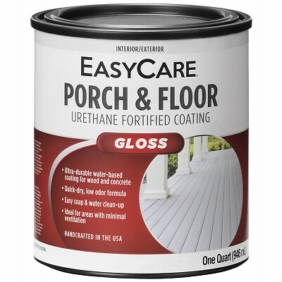 EasyCare UGFD-QT Porch & Floor Coating, Deep Base, Interior/Exterior, 1 Qt. –