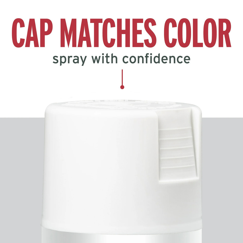 6-Pack Rust-Oleum Stops Rust Flat White Protective Enamel Spray Paint, 12 oz Can