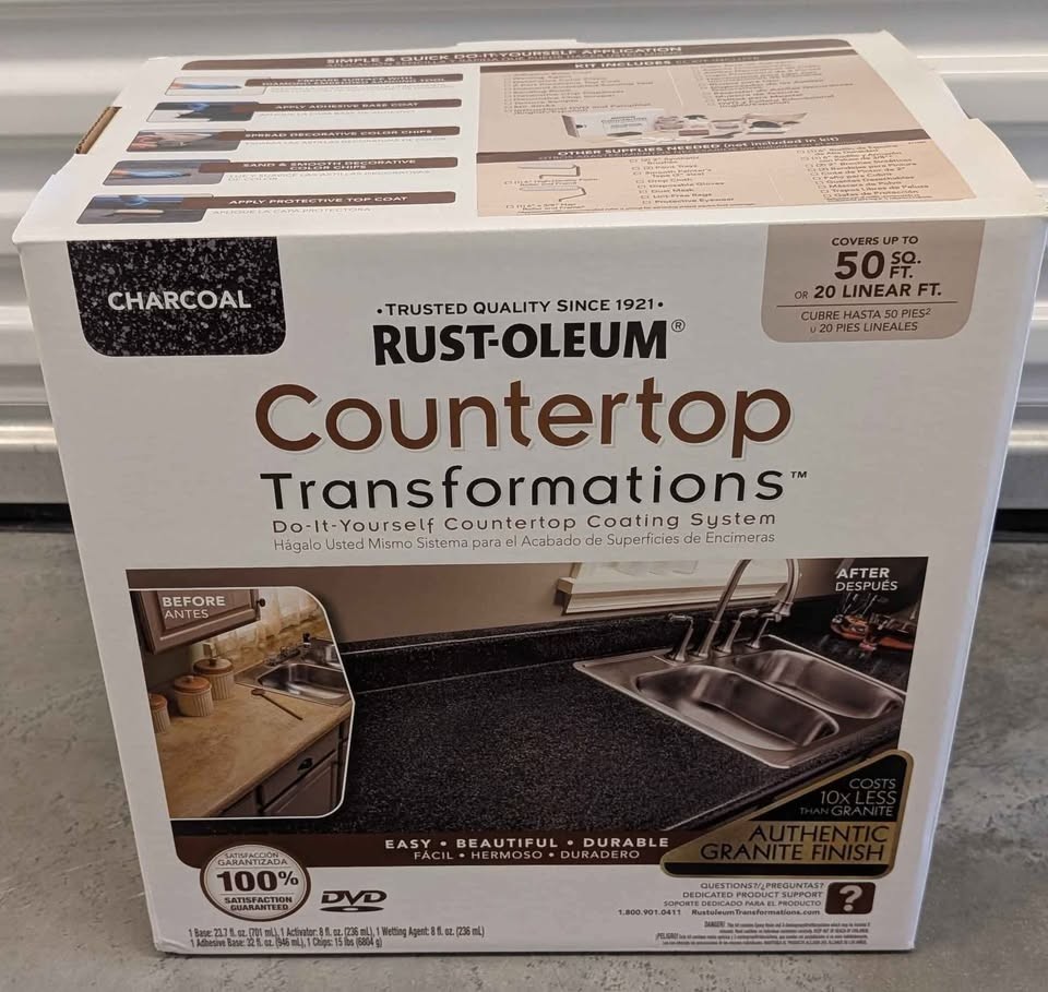 Rust-Oleum Countertop Transformations Countertop coating System in Charcoal