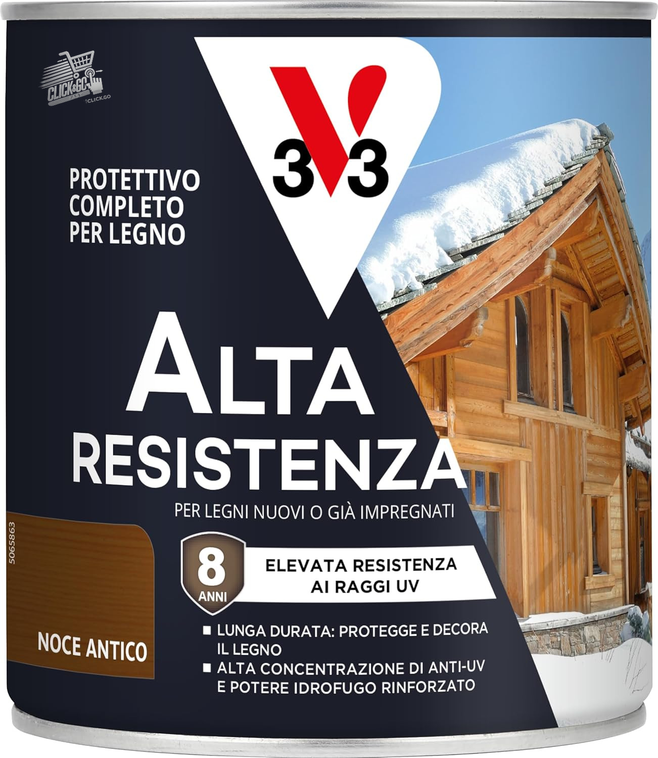 Antique Walnut High Strength Solvent Wood Complete Protector 0.75L