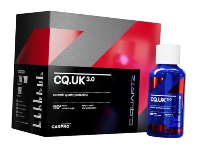 CQUARTZ UK 3.0 – Ceramic Coating for Cars, Quartz Based 30ml Kit