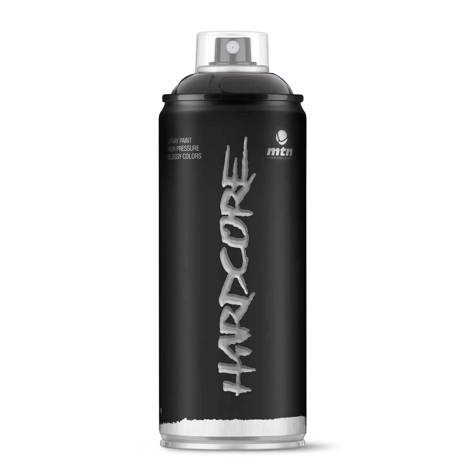 MTN Hardcore Spray Paint – RV9011 – Black 13.52 Ounce (Pack of 1),