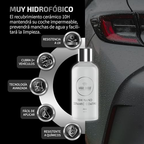 Ceramic Coating PRO 10H – Self-Healing | Long lasting for 2 cars+ | Advanced