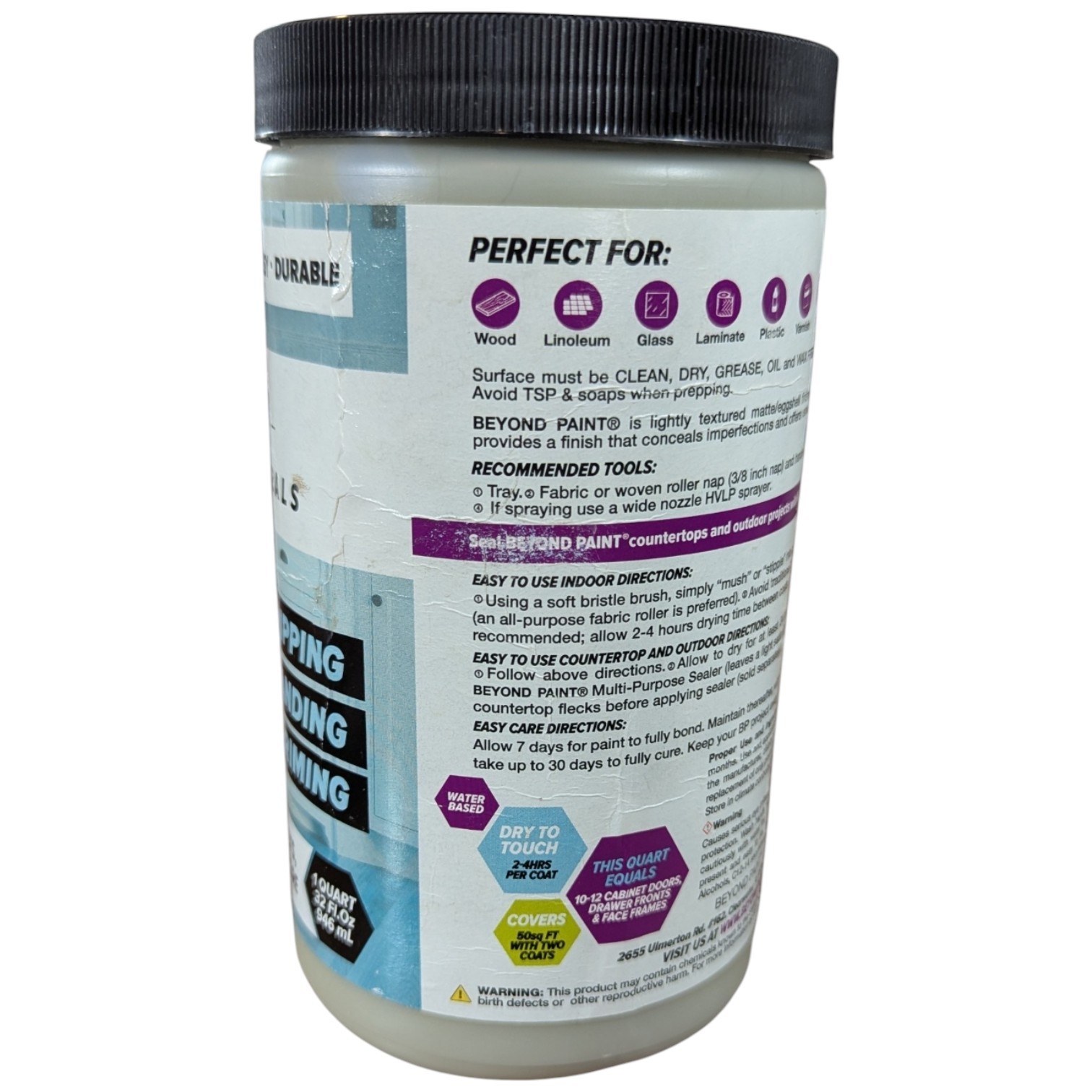 Beyond Paint All-in-One Sage 1 Quart Refinishing Paint 2102401