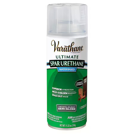 Rust-Oleum 250181 Spar Urethane Spray, Clear, 11.25 Oz.